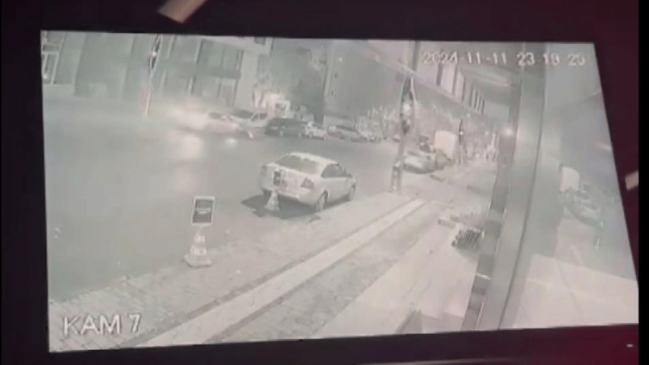 Muş'ta korku dolu anlar kamerada