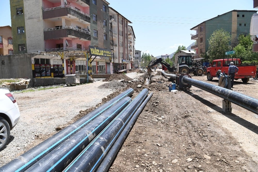 Muş’ta yeni altyapı hatları sayesinde şiddetli yağışlar hasar oluşturmadı 