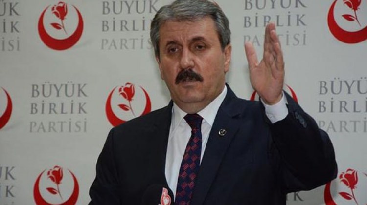 Mustafa Destici: Erdoğan'ı tebrik ve teşekkür ediyorum!