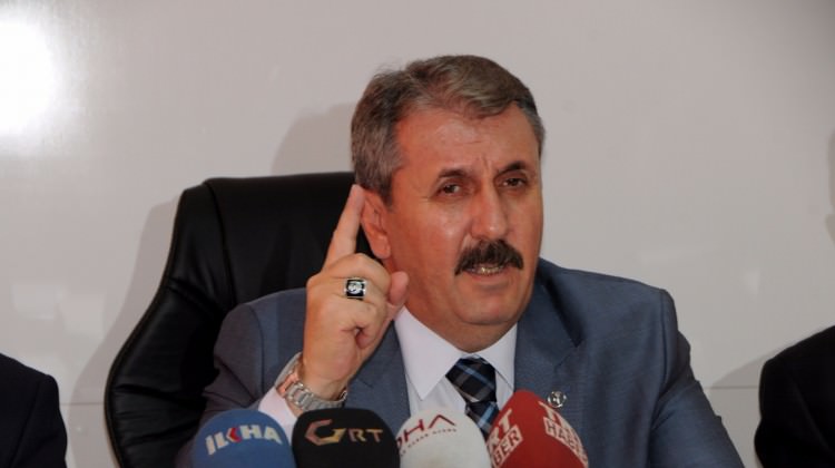 Mustafa Destici: İkinci İsrail'e izin vermeyiz