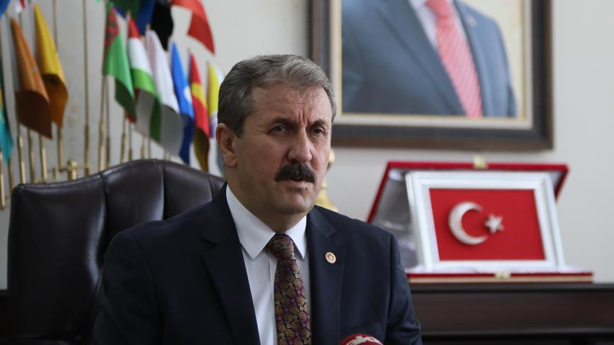 Mustafa Destici: Kurşunlar aslında Türkiye'nin istikrarını hedef almıştır