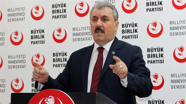 Mustafa Destici: Milletin istiklali ve istikbali için 'Evet' diyorum