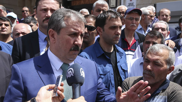 Mustafa Destici, seçim çalışmalarına başladı