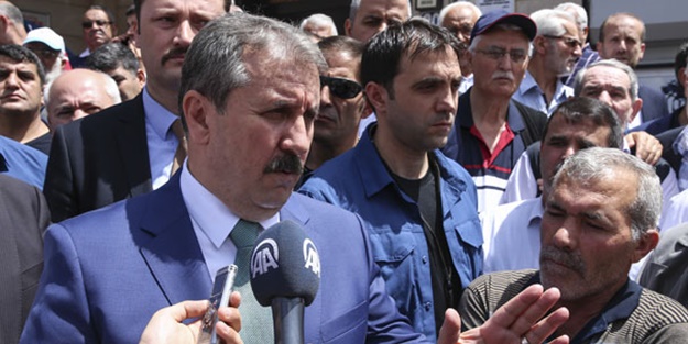 Mustafa Destici açıkladı: BBP'ye AK Partili slogan