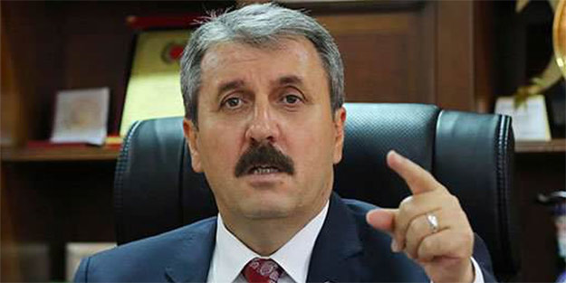 Mustafa Destici'den CHP'ye 14 bin PKK'lı öğretmen tepkisi