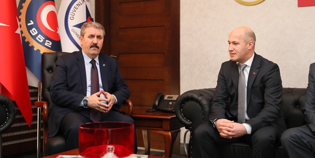 Mustafa Destici'den sürpriz ziyaret