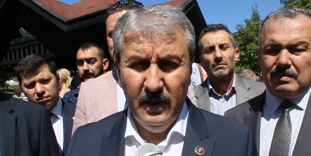 Mustafa Destici'den terörle mücadele çağrısı: PKK'nın şubesi HDP hala nasıl açık kalabilir