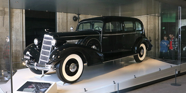 Mustafa Kemal'in Cadillac'ına özel koruma