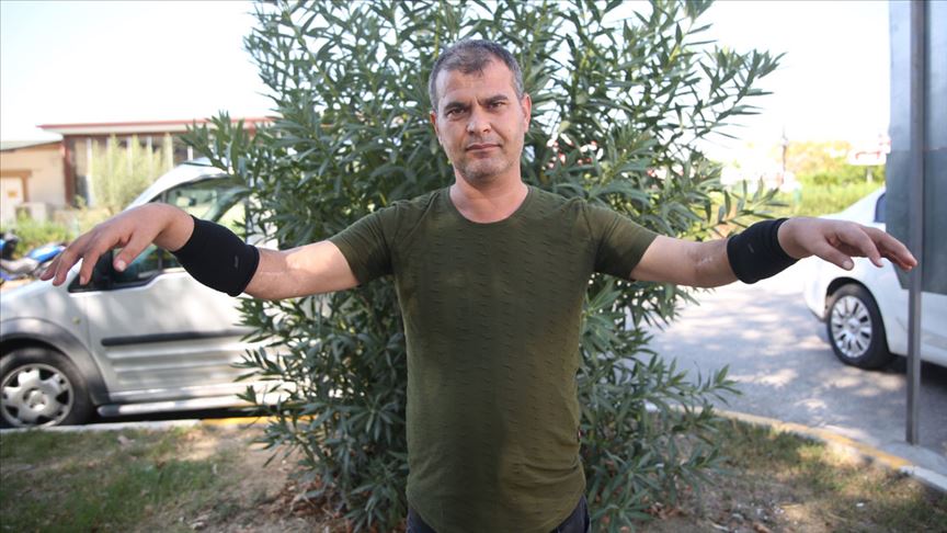  Mustafa Sağır: Evlatlarının ellerini görmek onları mutlu ediyor