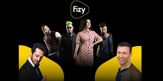 Aynı anda 3 şehirde, 3 konser canlı yayınla fizy’de