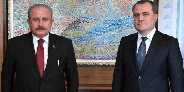 Mustafa Şentop, Ceyhun Bayramov ile biraraya geldi