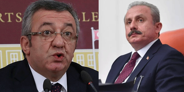 Şentop, Altay'a şamarı yapıştırdı