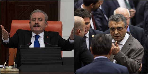 Şentop'tan Tanrıkulu'na: İnsanları korkutacaksın, şu tipe bak!