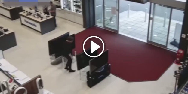 Müşterinin başına öyle bir şey geldi ki!