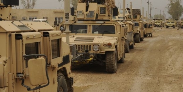 Musul'u kurtarma operasyonuna 250 Hummer