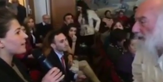 Ermeniler Azeri kadının üzerine yürüdü! /VİDEO