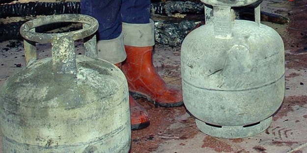 Mutfak tüpü patladı: 1 yaralı