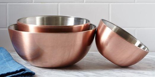 Mutfaklarda eski moda 'Bakır'