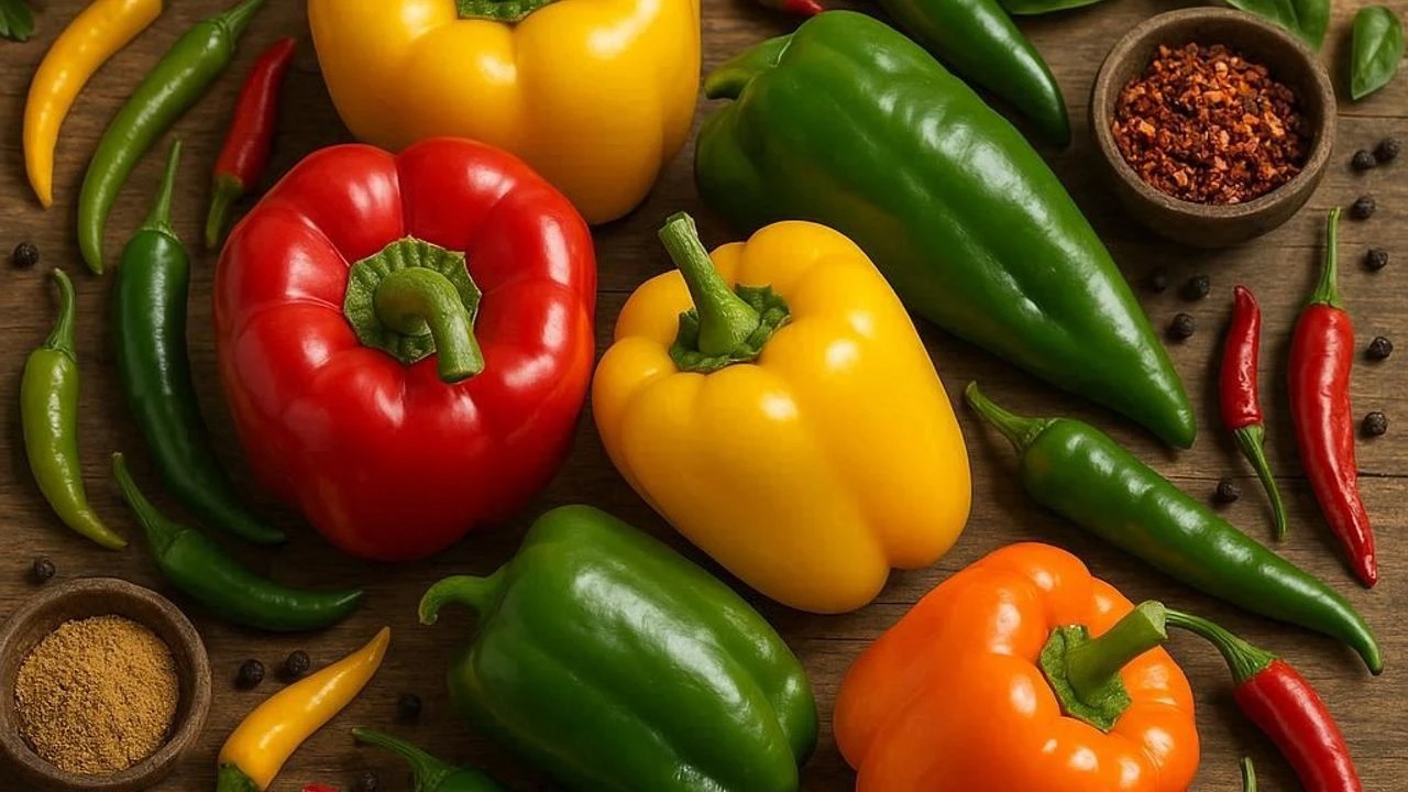 Mutfakların renkli tadı: Biberin en sevilen çeşitleri! 5 çeşit! Besin içeriği zengin! Biri bile yetiyor