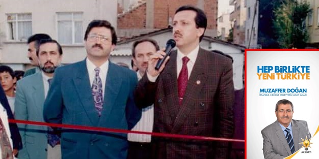 Muzaffer Doğan da AK Parti için sahada