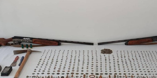 Müze gibi! Denizli'de 2 bin 269 tarihi eser ele geçirildi