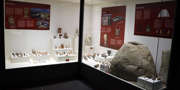 Müzedeki eserler Trak tarihine ışık tutuyor