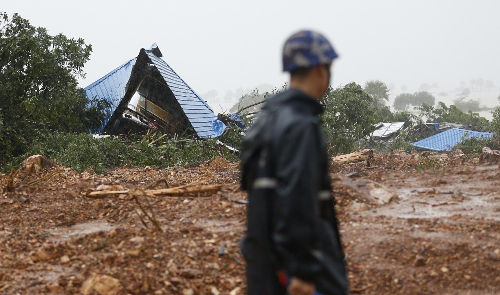 Myanmar’da toprak kayması: 29 ölü 