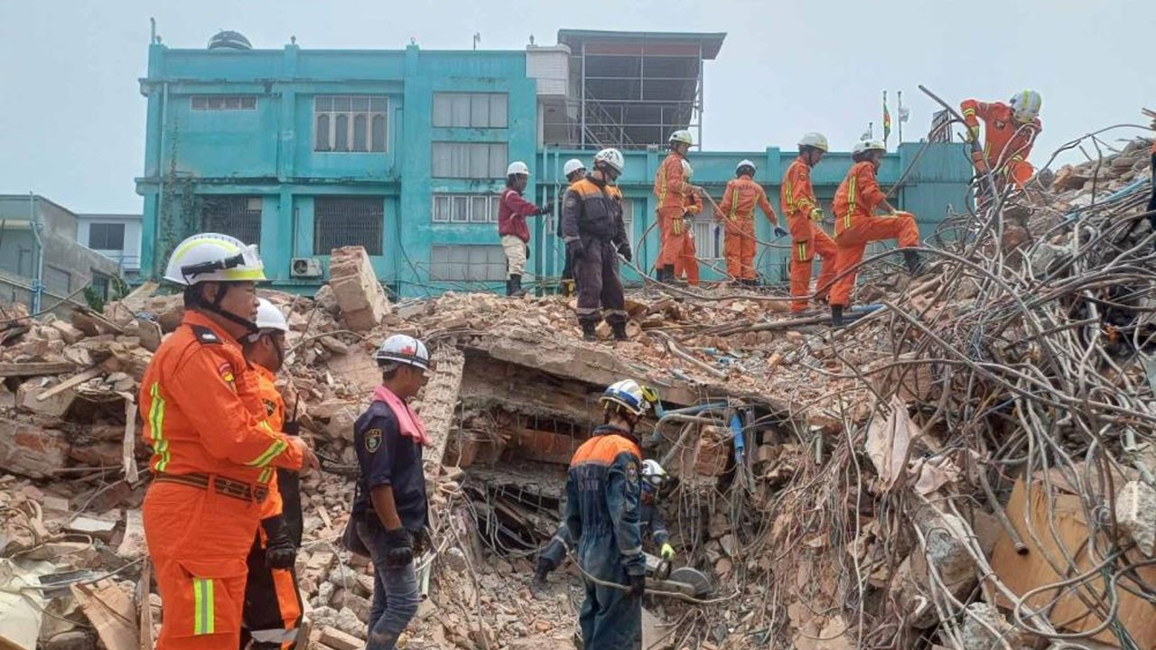 Myanmar’daki can kaybı bilançosu 3 bin 600’e yükseldi