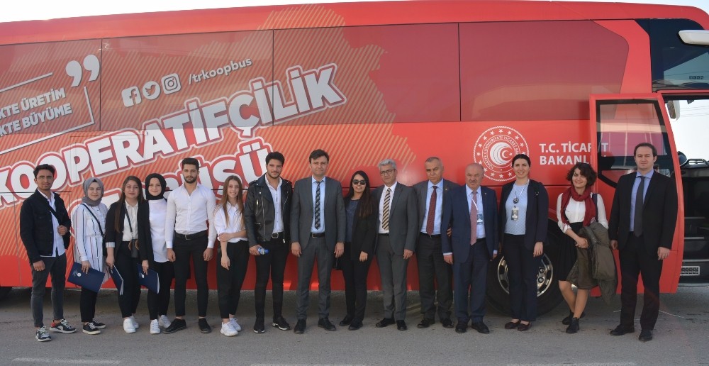 MYO öğrencilerine kooperatifçilik anlatıldı 
