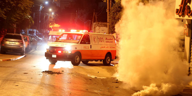 Nablus'ta şiddetli çatışma