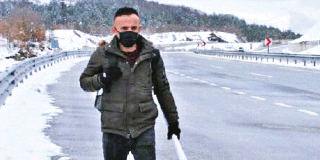 Nafaka zulmüne dikkat çekmek için Kastamonu’dan İstanbul’a yürüyor