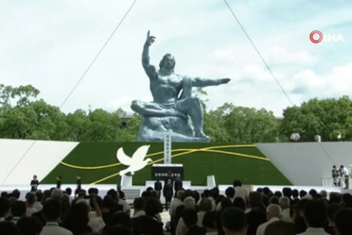 Nagazaki'de atom bombası kurbanları anıldı