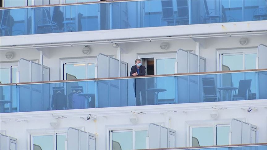 Nagazaki'deki İtalyan yolcu gemisinde Kovid-19 vakası 150'ye yükseldi