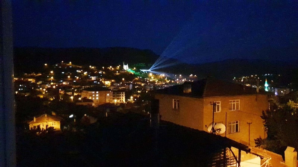 Nallıhan’da 19 Mayıs’a özel lazerli gösteri 