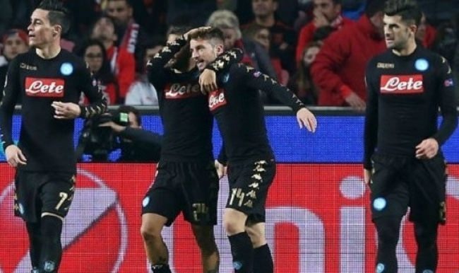 Napoli, Benfica'yı yıktı! 2-1