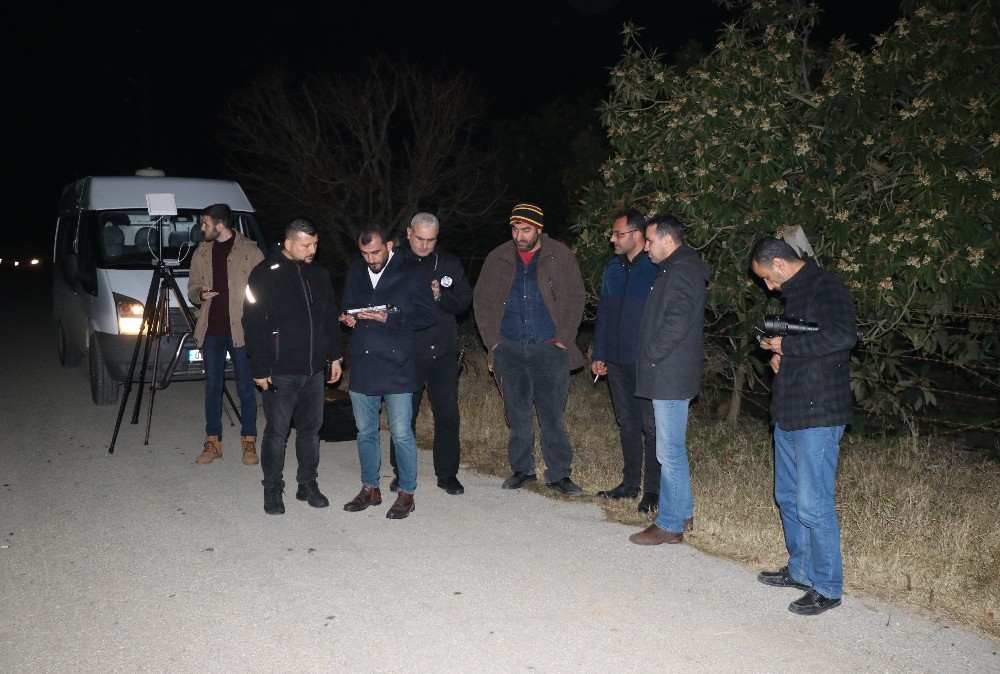 Narenciye bahçelerine dadanan hırsızlara hava destekli uygulama 