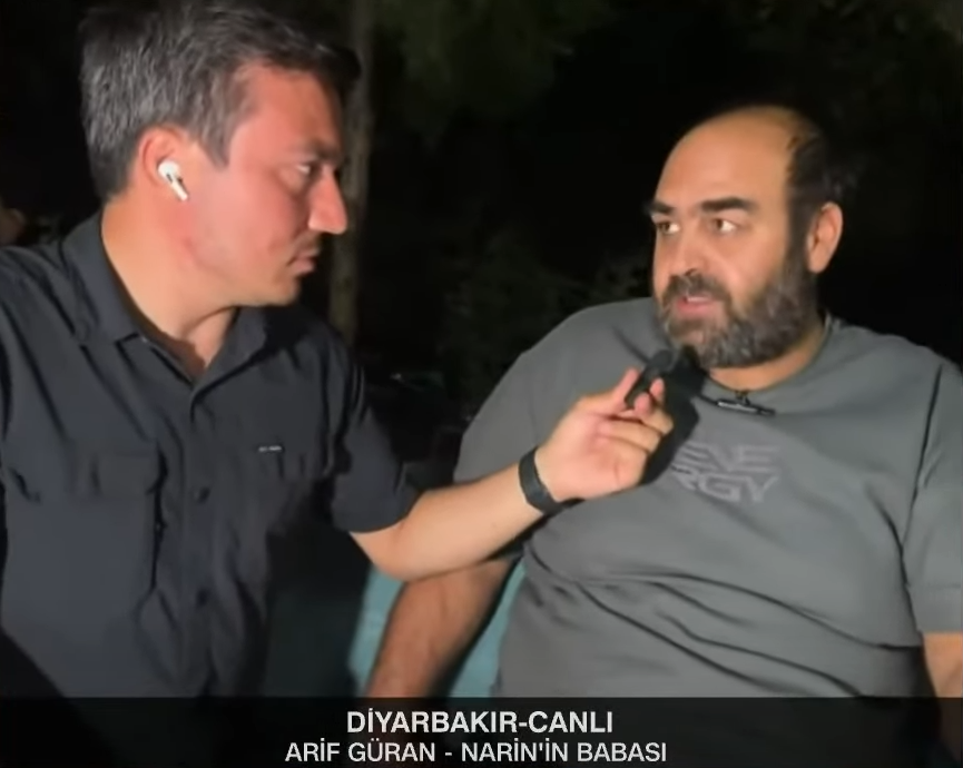 Narin’in acılı babası Halk TV’ye ateş püskürdü! Be utanmazlar! Arif Güran’ın sözünün kesilmesi tepki aldı