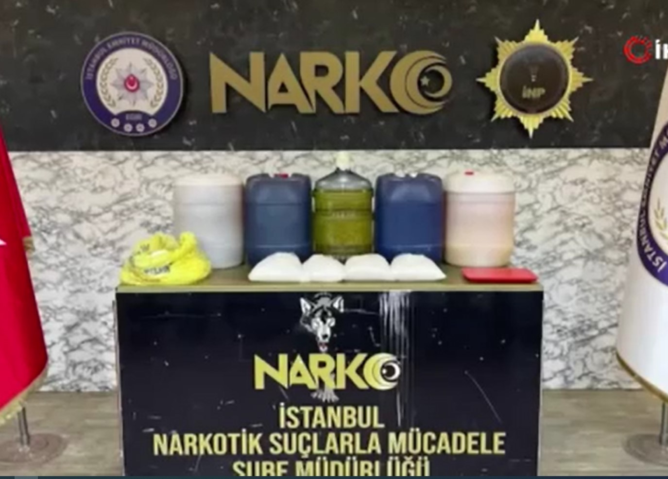 "Narkoçelik-17" operasyonlarında 1 ton 23 kilogram metamfatemin ele geçirildi