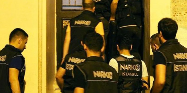 Narkotikten İstanbul'da şafak operasyonu