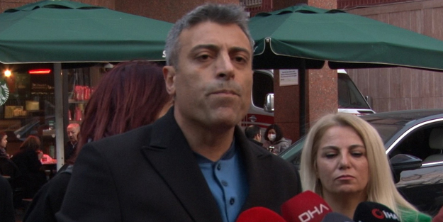 Narkozun etkisinden çıkan Öztürk Yılmaz hastane önünde açıklama yaptı