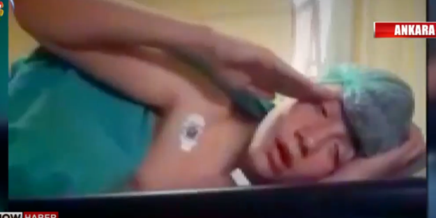 Narkozun etkisiyle şehit olduğunu sandı!