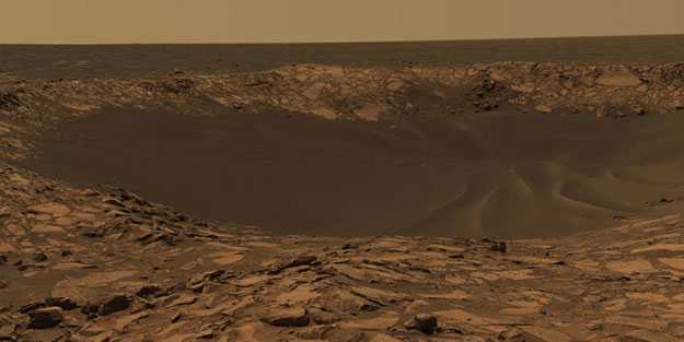 NASA görüntüleri paylaştı: Mars'ta keşfedildi