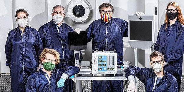 NASA koronavirüse el attı! İcad ettiği yeni cihazı tanıttı