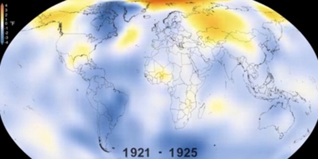 NASA küresel ısınmanın 135 yılını ortaya çıkardı!