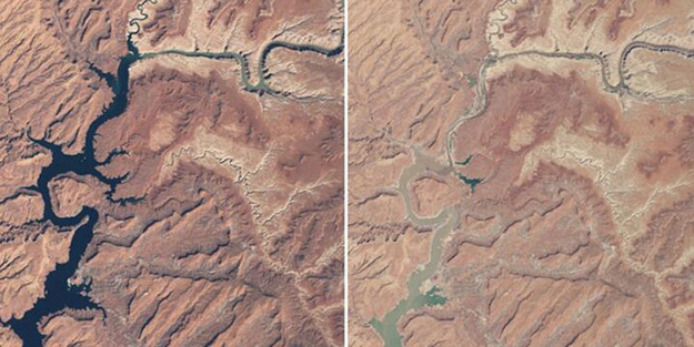 NASA paylaştı! Endişelendiren görüntüler