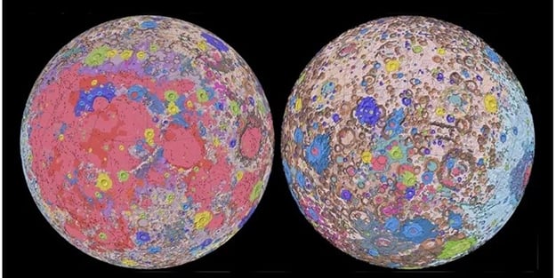 NASA, yeni haritayı paylaştı