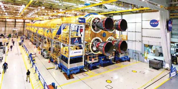 NASA yeni roket platformunu görücüye çıkardı