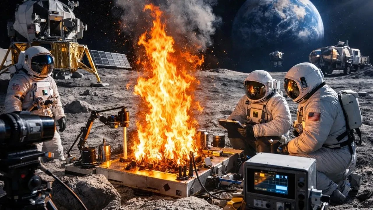 NASA’dan çok sıra dışı bir deney Astronotlar ayda piknik ateşi yakacak!