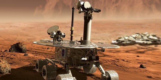 NASA'nın Mars keşif aracını toz fırtınası vurdu!