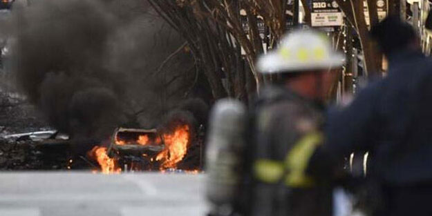 Nashville kentindeki patlamanın nedeni ortaya çıktı